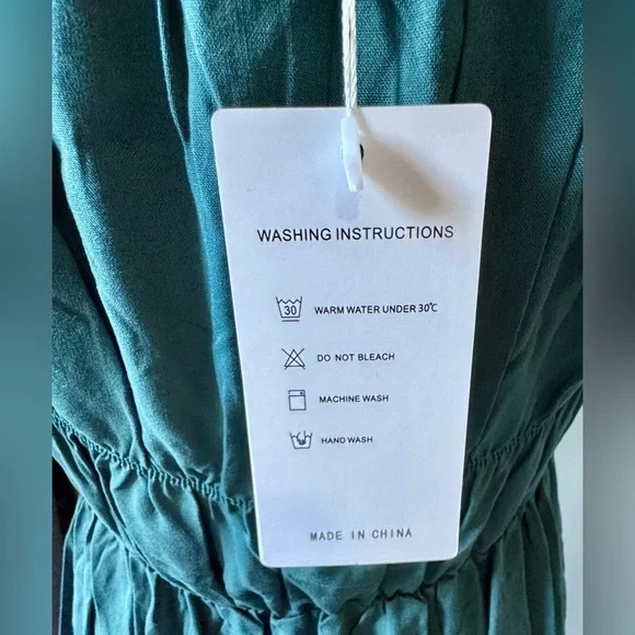 ZESICA Women's Sexy Boho-Beach Party Midi Dress-Size Medium - Picture 5 of 10